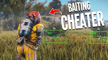 Rust cheater went for my bait!
