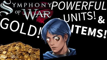How to get better ITEMS and UNITS! Symphony of War, rerolling the shop!