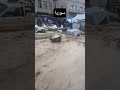 سيول في شوارع سوريا نتيجة الامطار الغزيرة التي هطلت البارحة سوريا مطر 