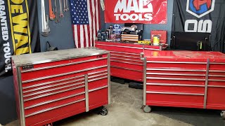 Harbor Freight US General 72 Inch Toolbox Tour