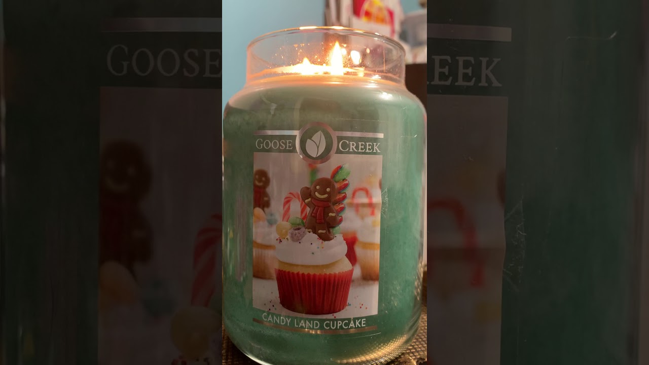 Goose Creek Candy Land Cupcake Candle Review December 2020