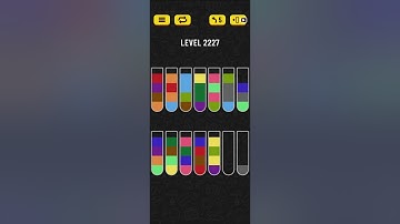 Water sort puzzle level 2227