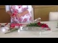 Ramo de rosas - DIY bouquet of roses
