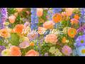 garden flowers in morning light 🌿☀️| peaceful piano for relaxation & focus