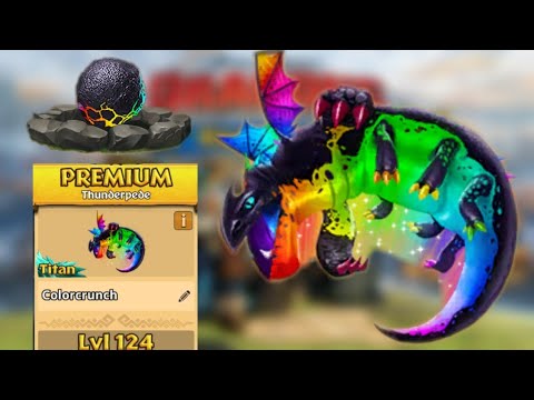 COLORCRUNCH Max level 124 Titan Mode - New Premium Thunderpede ...