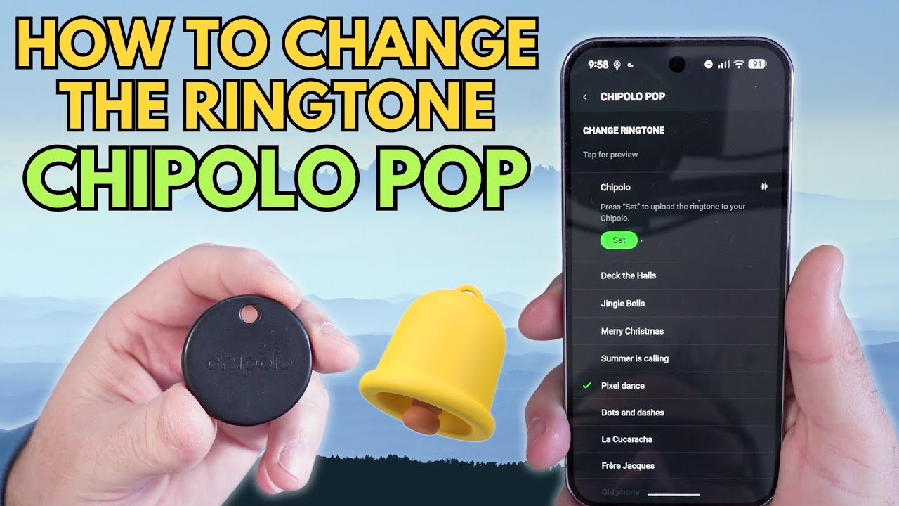 How to Change the Ringtone on Your Chipolo POP Tracker
