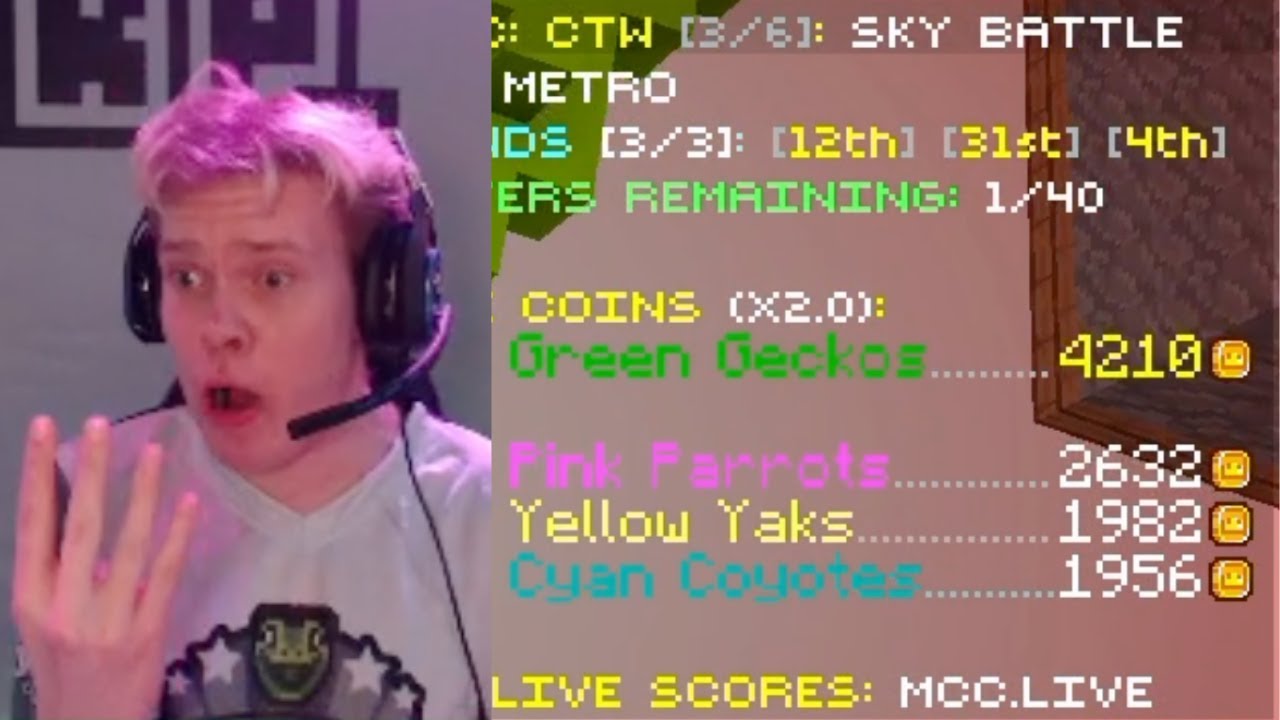 Green Geckos dominate Sky Battle in MCC Colour the World