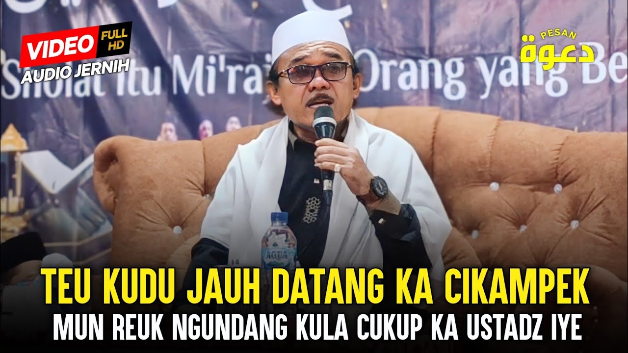 KH. Asep Mubarok | Acara Isro Mi'raj di Masjid Jami' Al Hidayah Kp. Kongsi Baru Kec. Pasar Kemis