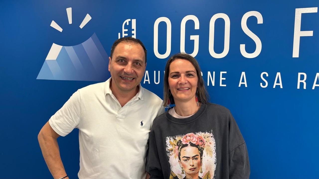 Clermont Fèira à la Grande Halle d’Auvergne du 28 mai au 1er juin, Yves Courthaliac reçoit Myriam BERNARD, directrice de la foire.