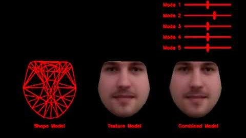 Parametric Models of Shape and Appearance (AAMs)