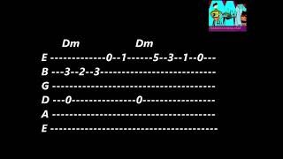 LA LLORONA GUITAR SOLO FOR HALLOWEEN LEVEL 3 UP GUITA TABS