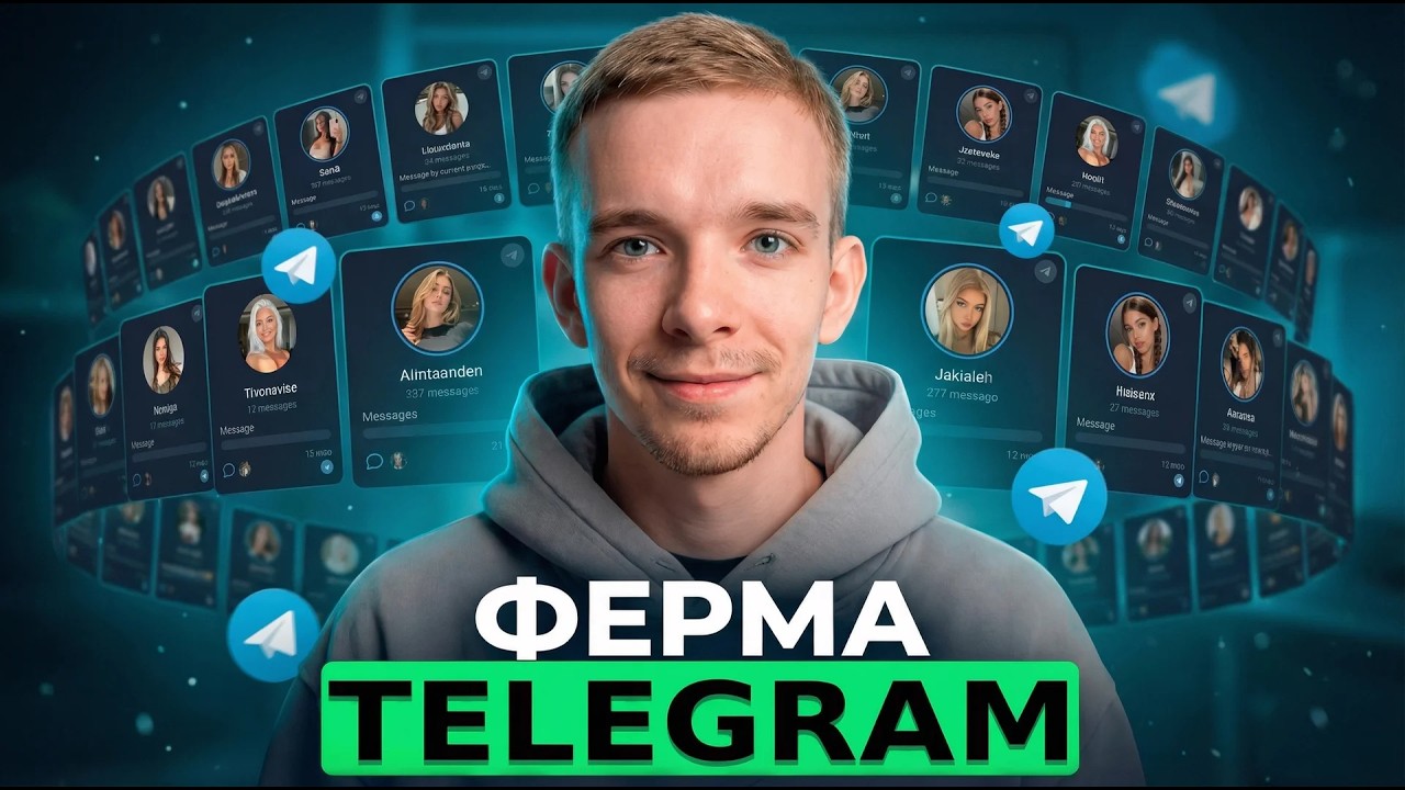ФЕРМА ТЕЛЕГРАМ: Как Я Сделал +2500 Заявок за НЕДЕЛЮ? Gr… — Transcript