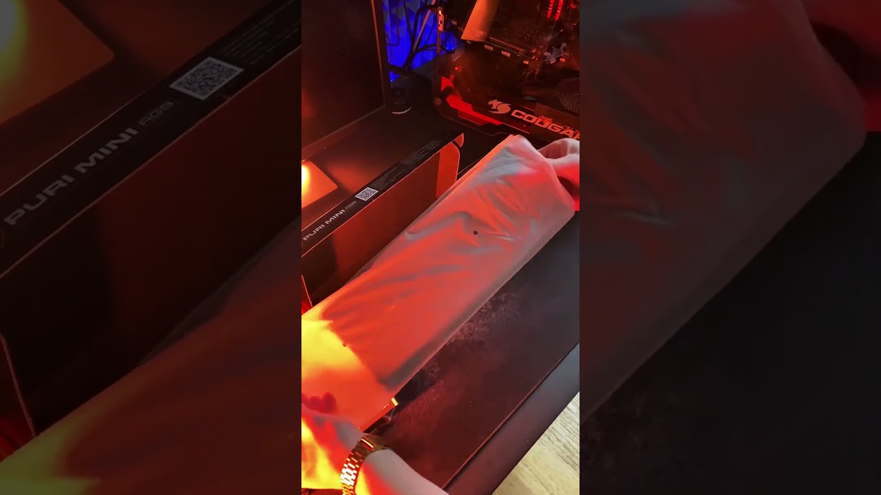 Компактна механіка COUGAR PURI MINI RGB 😎