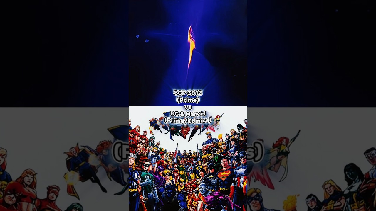 SCP 3812 vs DC & Marvel (Comics)
