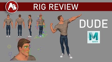 Dude - (free) Maya Animation Rig - Review