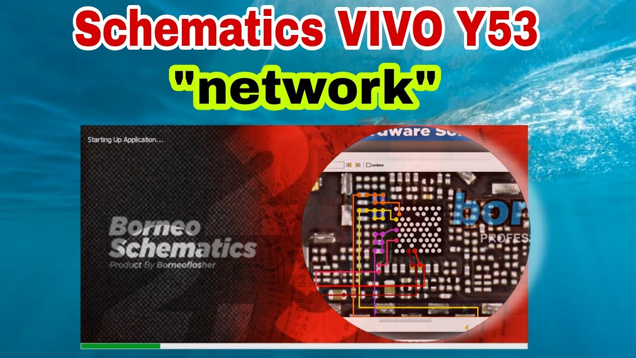 Schematics Network Vivo Y53 / Skema Jaringan Vivo Y53 / Borneo