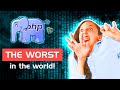 Php is the worst programming language in the world for the haters