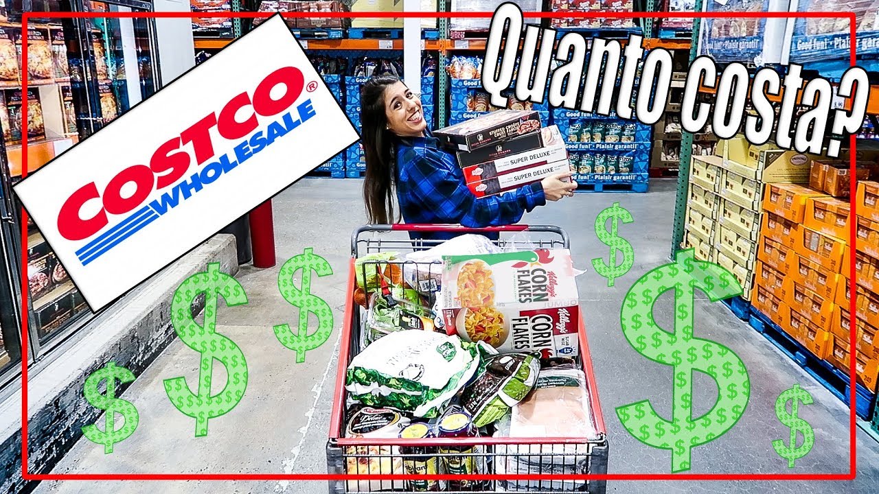 Fare la SPESA una volta al mese da COSTCO in CANADA