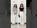 THIS or THAT? 6 Ways to Style White Wide-Leg Trousers for special occasions #outfitideas #thisorthat