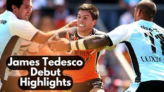 James Tedesco - Debut Game | NRL