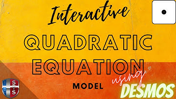 Quadratic Equation Vertex Calculator using Desmos : Part 1