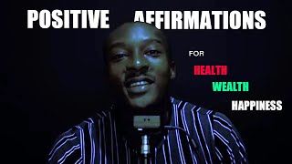 ASMR 1.2 Hours Of Whispered Positive Affirmations For Health, Wealth \& Happiness