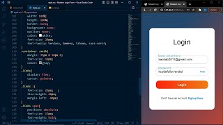 ASMR Programming: Create Responsive Stylish Animated Login Page (No Talking) | Mutasim Billah