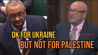 George Galloway Shames Uk Minister For Inhuman Approach Towards Palestinians Janta Ka Reporter