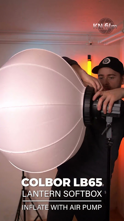 Get your 360° Soft Fill Light with COLBOR LB65 65cm Inflatable Lantern Softbox #videography #studio