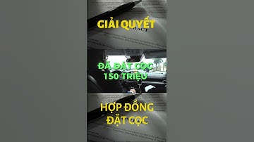 Câu chuyện hợp đồng đặt cọc và tư vấn từ luật sư p1 | Luật sư Quân