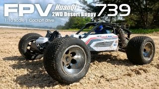FPV cockpit drive! - HuanQi 739 1:10 2WD Desert Buggy