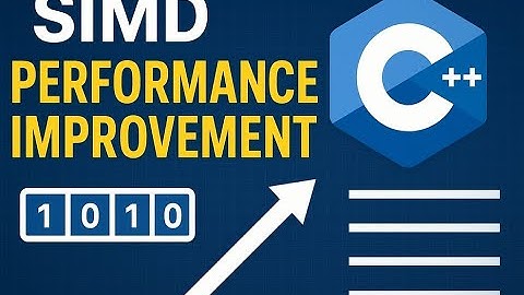 C++ SIMD (AVX2) Part 1