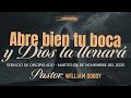 "Abre Bien tu Boca y Dios la Llenarà" | Pastor William Godoy | 4 De Noviembre 2025