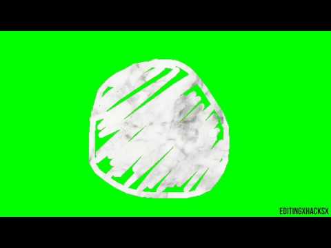 Marble Green Screen Scribble Text