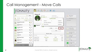 Fonality - HUD - Move Calls