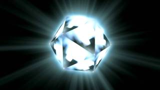 Spinning Polyhedron Motion Background Wealth