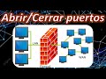 🚪 Habilitación / Deshabilitación de puertos en el Firewall (windows 10)
