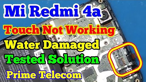 Mi Redmi 4a | Touch Not Working | 100% Solution | Water Damage | Prime Telecom |