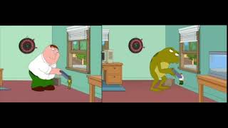 Peter Griffin Frog Side By Side