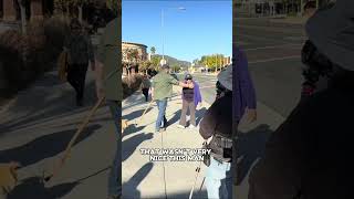 Man Randomly Confronts Someone For Recording In Public