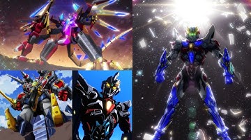 SSSS Gridman All Form, Transformation & Finisher