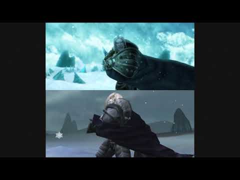 Arthas vs Illidan (Remastered vs Original)