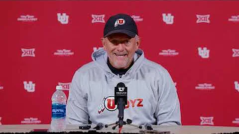 Head Coach Kyle Whittingham weekly press conference - 9.22.25