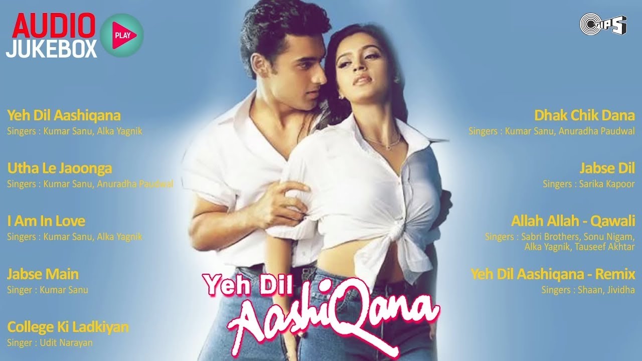 💖 Yeh Dil Aashiqana | Audio Songs Jukebox | Karan Nath, Jividha | Nadeem Shravan Hits