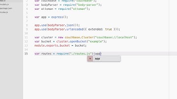 Developing an API with Node.js using Couchbase NoSQL and Ottoman
