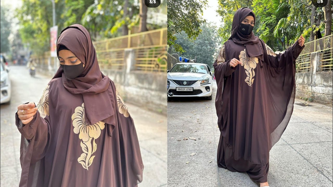 Babar Abaya collection fancy Abaya Dubai Abaya latest naqab burqa