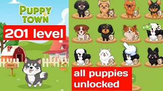 Look At All The Puppies Max Level Of Puppy Town Game And Last Puppy screenshot 5