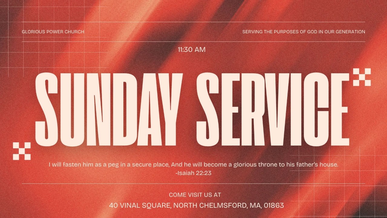 Sunday Service || Glorious Power Church