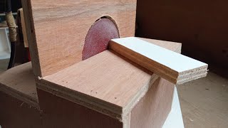 diy// membuat mini sander// simpel dan sangat berguna woodworking