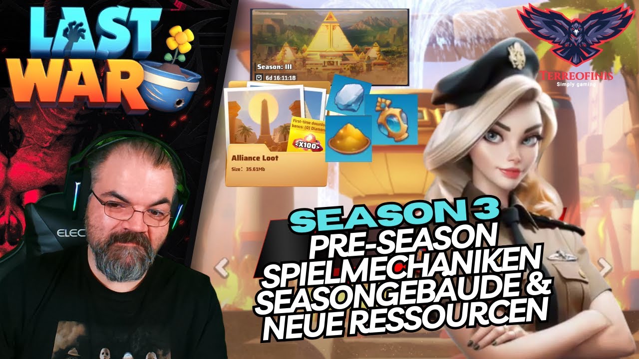 SEASON 3 – ALLES NEU! Pre-Season, Spielmechaniken, Gebäude & Ressourcen erklärt | LAST WAR: SURVIVAL
